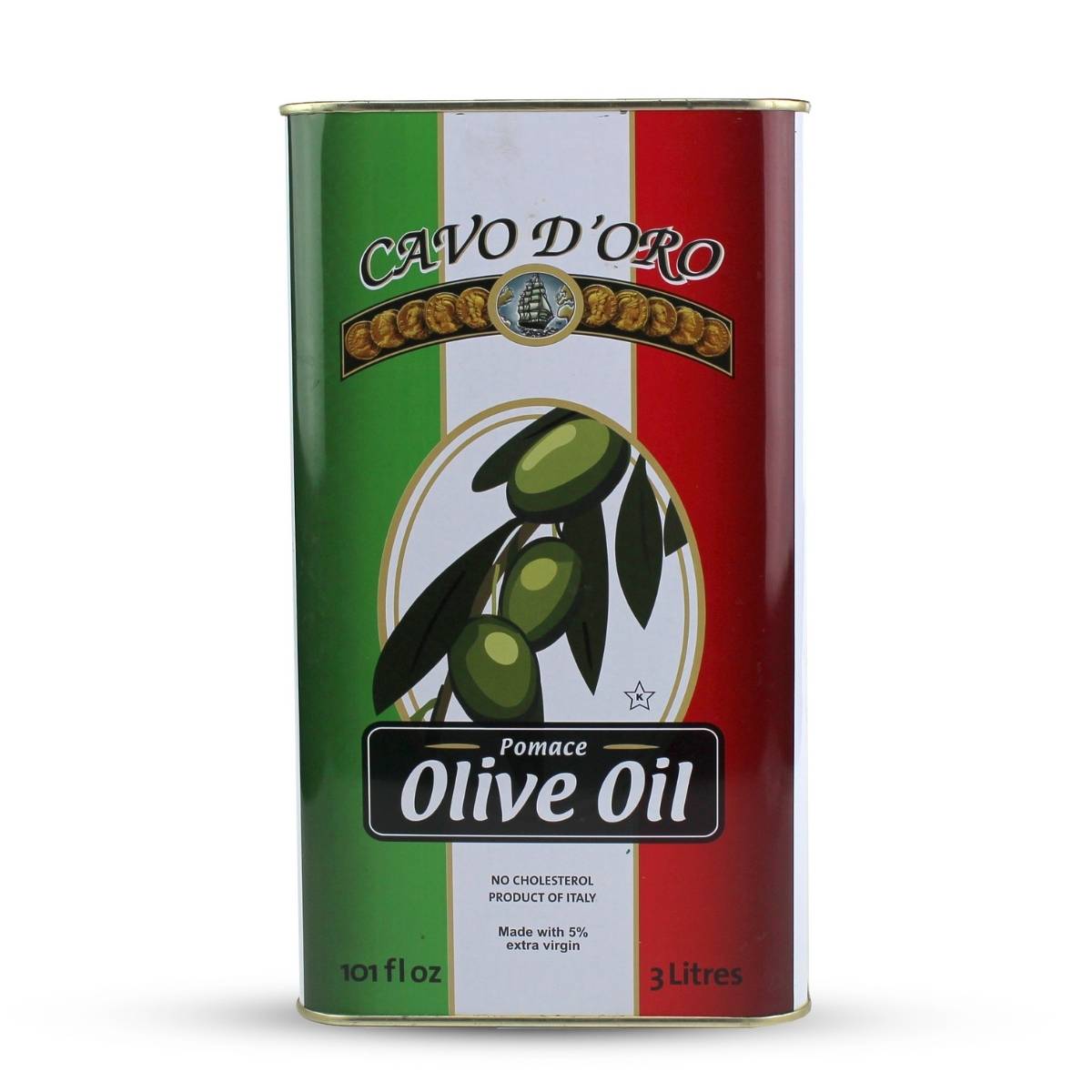 Cavo D'oro Pomace Olive Oil 3 liters
