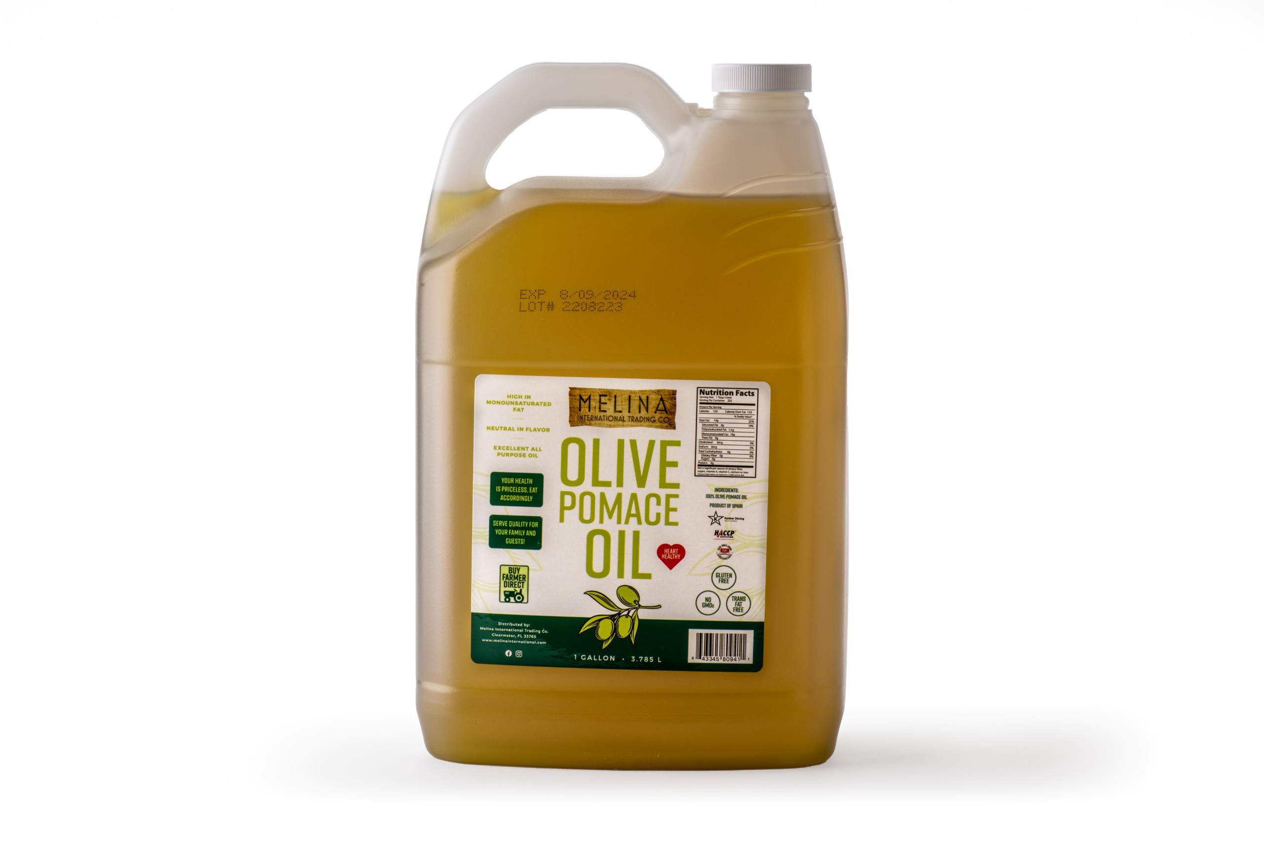 Pomace Olive Oil – 1 Gallon