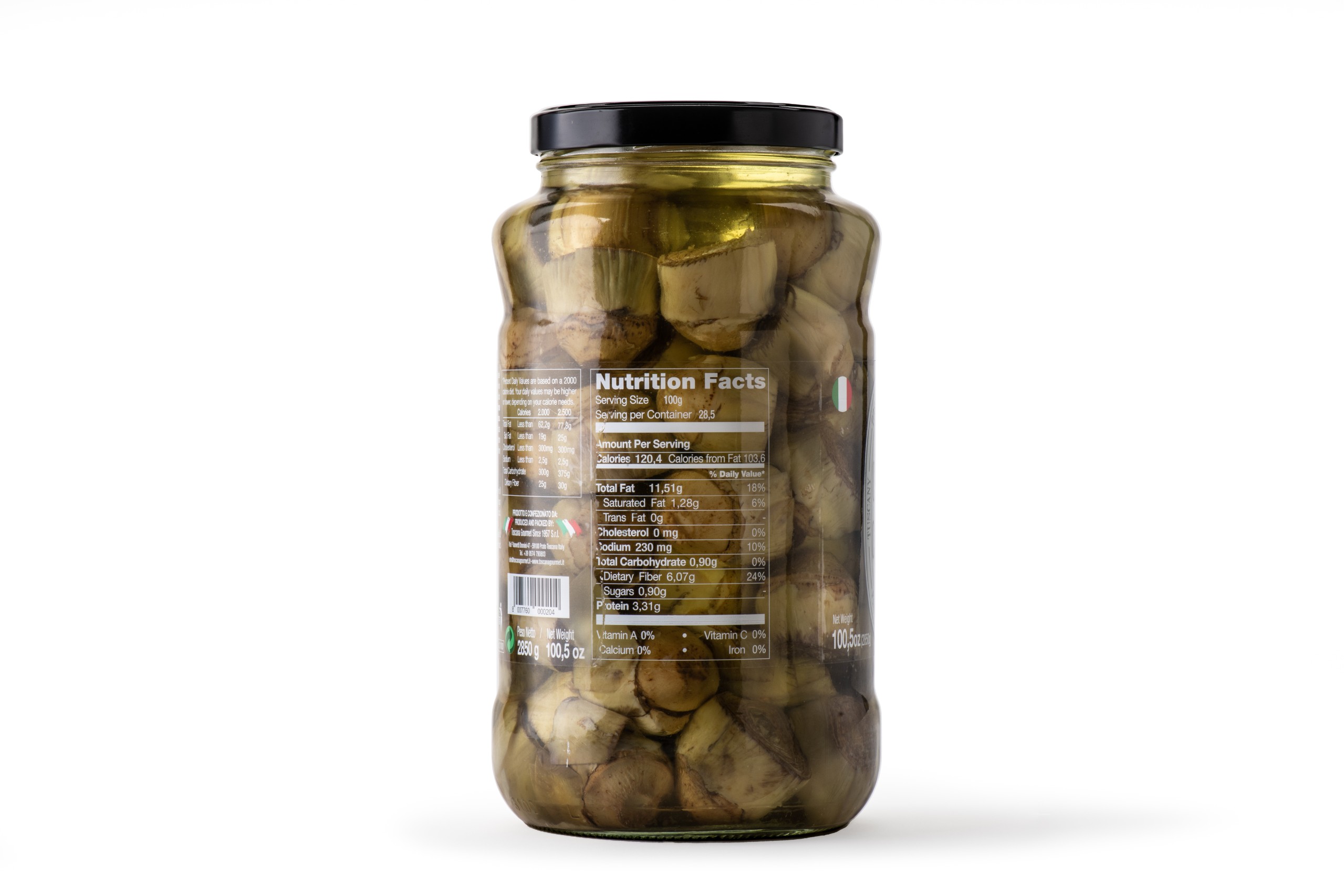 Tuscany Premium Artichokes 2.8kg Jar